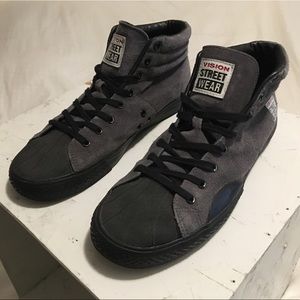 Vision Street Wear Suede High Charcoal
